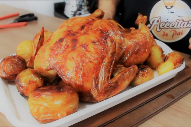Bakery Roasted Chicken with Farofa and Potatoes