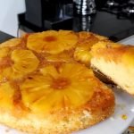 Caramelized pineapple cake