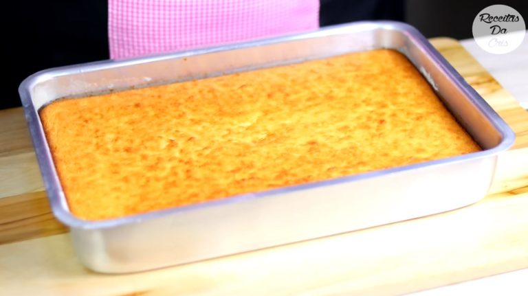 Cassava Cake With Coconut