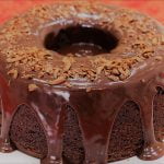 Chocolate Cake With Chocolate Coverage