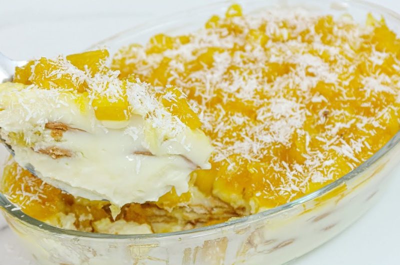 Creamy Pineapple Delight (Dessert)
