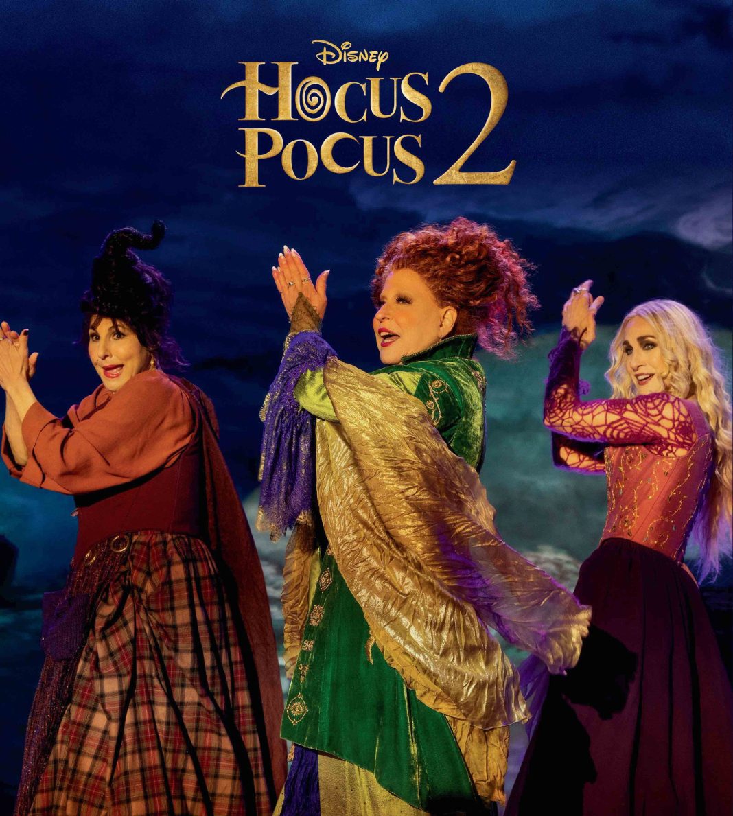 New Look At The Sanderson Sisters In The Official Poster Of ‘hocus Pocus 2 9144