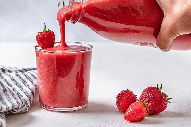 Strawberry juice