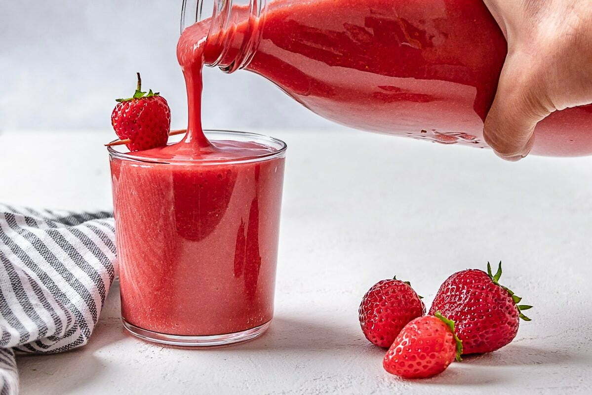 Strawberry juice
