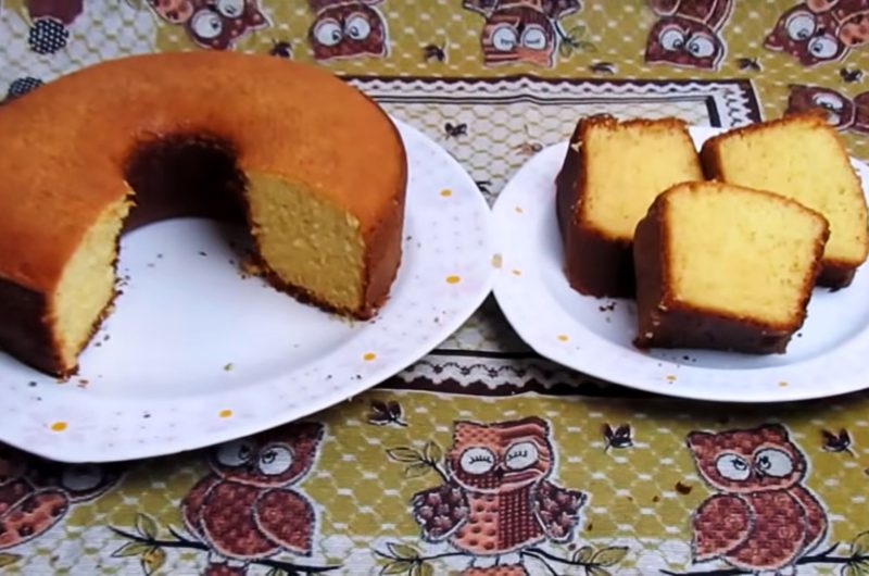 Simple Cornmeal Cake Recipe