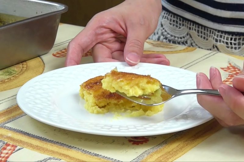 Creamy Green Corn Cake