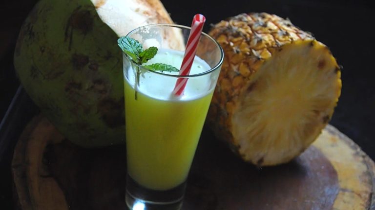 Pineapple Juice with Coconut Water
