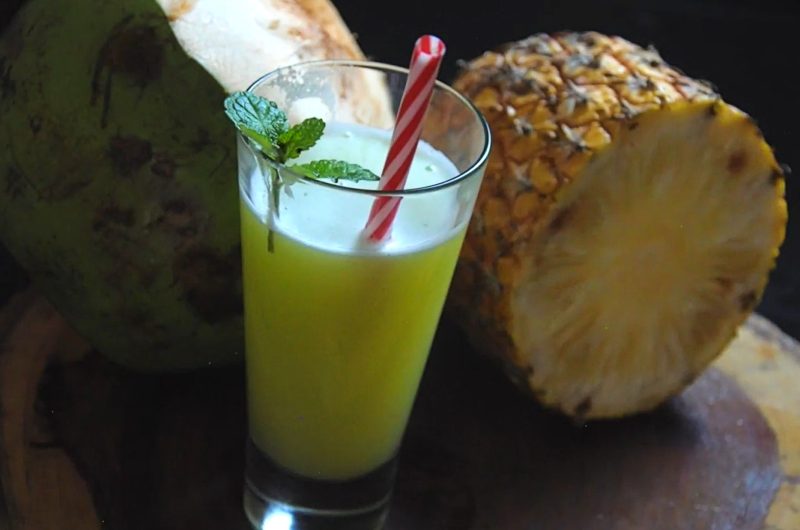 Pineapple Juice with Coconut Water