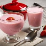 Strawberry Mousse with Gelatin