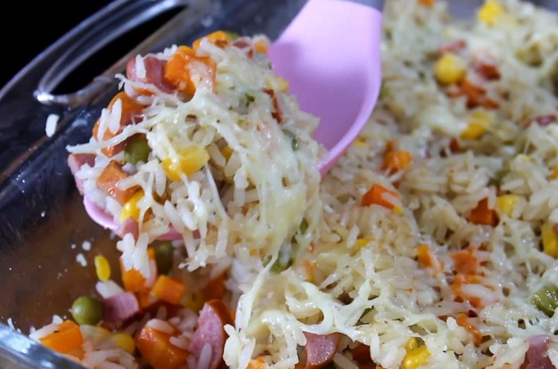 Colorful Oven Rice