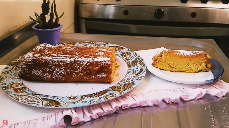 Corn Pamonha Cake with Condensed Milk