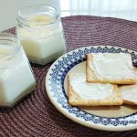 Homemade cream cheese