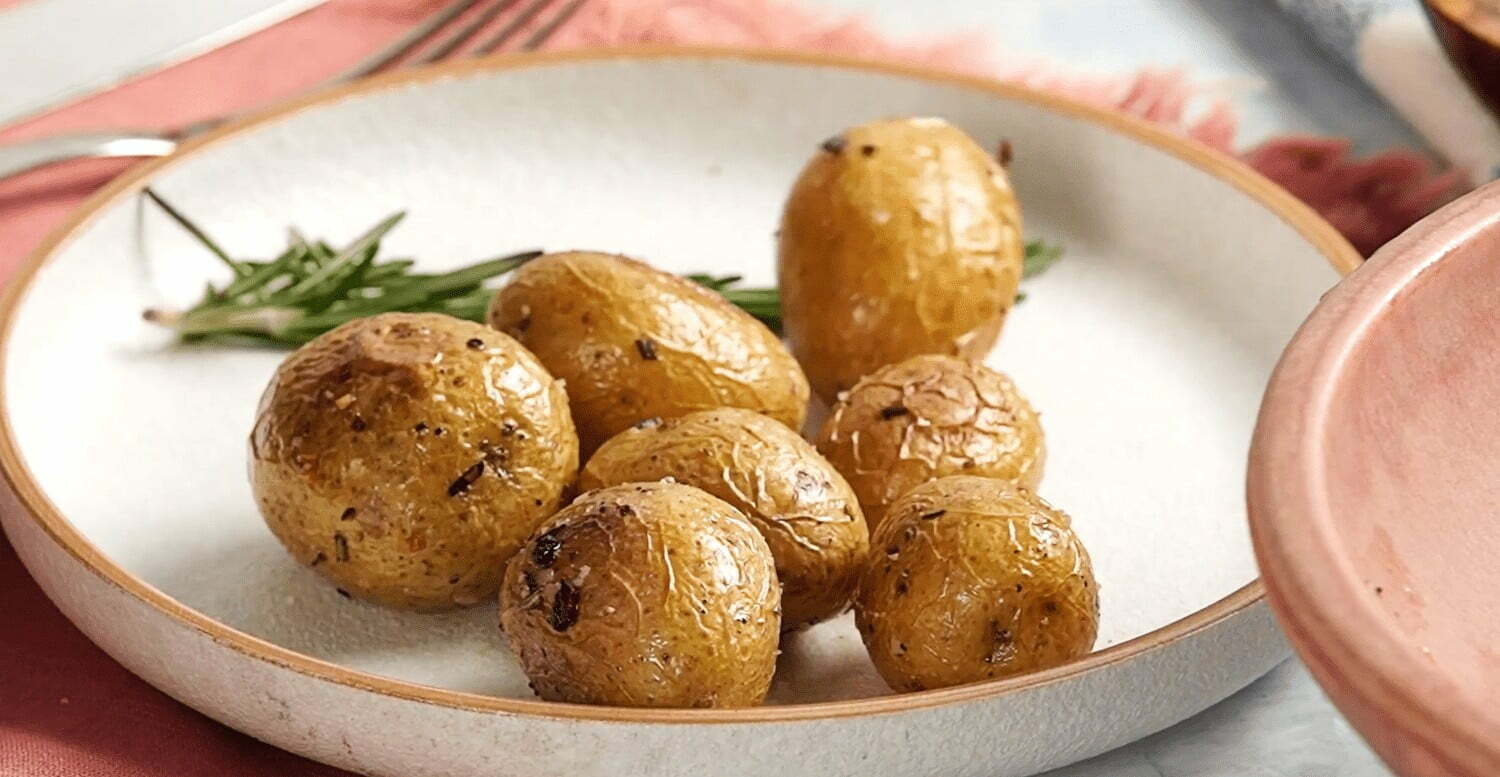 Lemon Pepper Baked Potatoes