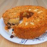 Oat Cake with Banana and Apple