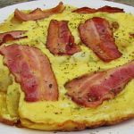 Potato Omelet with Bacon