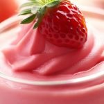 Strawberry mousse