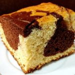 Vanilla and Chocolate Mixed Cake