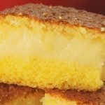 Cornmeal creamy cake