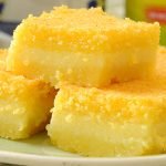 Cornmeal creamy cake