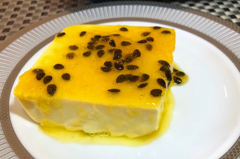 Creamy Passion Fruit Gelatin