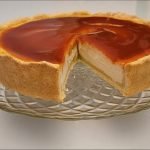 Ricotta Pie with Guava Topping