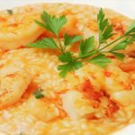 Shrimp risotto