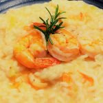 Shrimp risotto