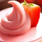 Strawberry mousse