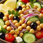 Chickpea salad