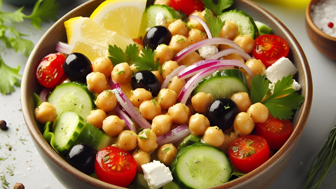 Chickpea salad