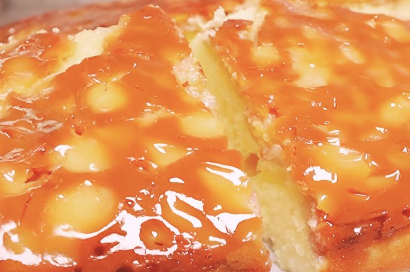 Caramelized Banana Cake