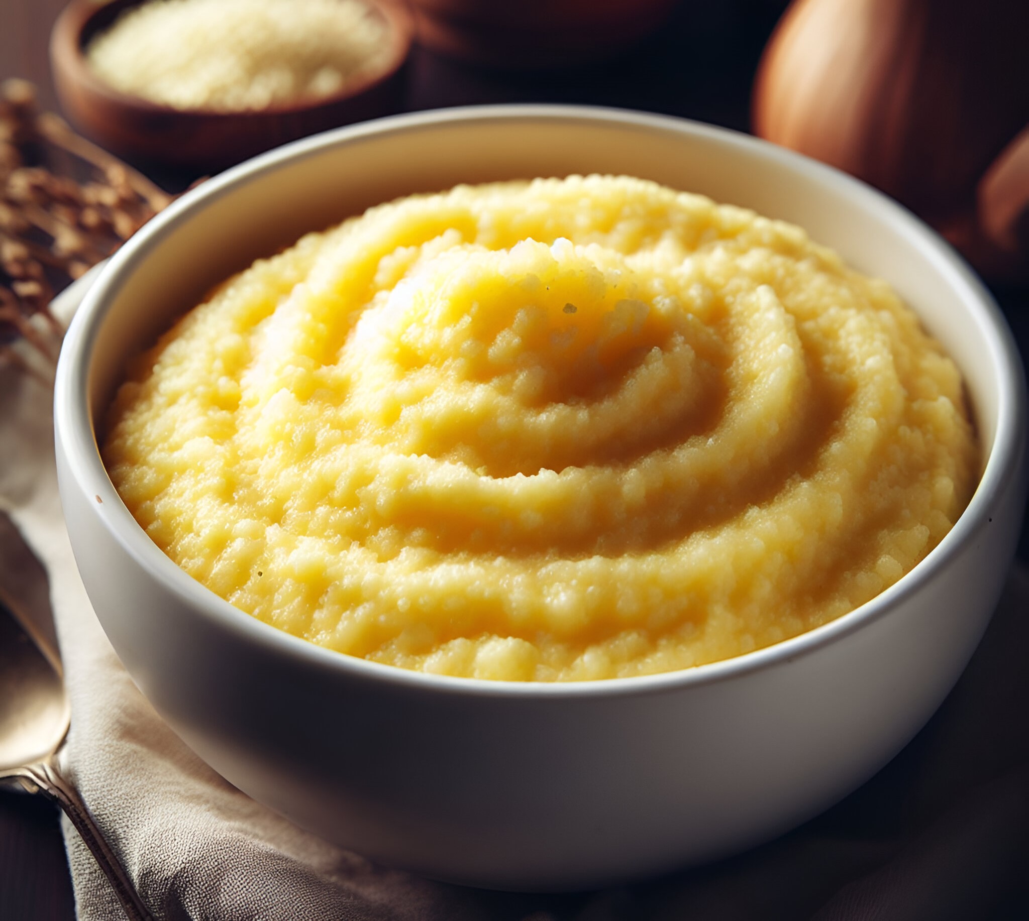 Creamy polenta