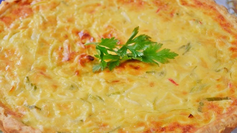Garlic Quiche