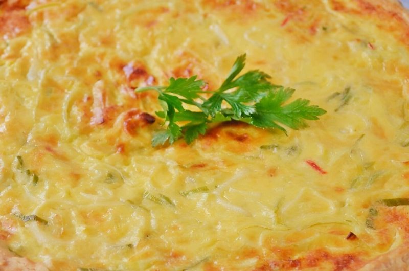 Garlic Quiche
