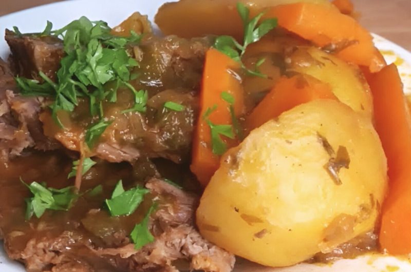 Pan Meat With Potato