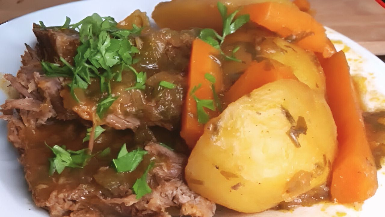 Pan Meat With Potato