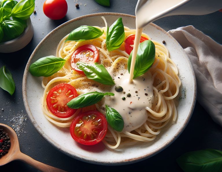 White Sauce with Milk Cream