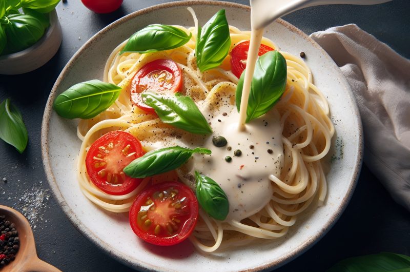 White Sauce with Milk Cream