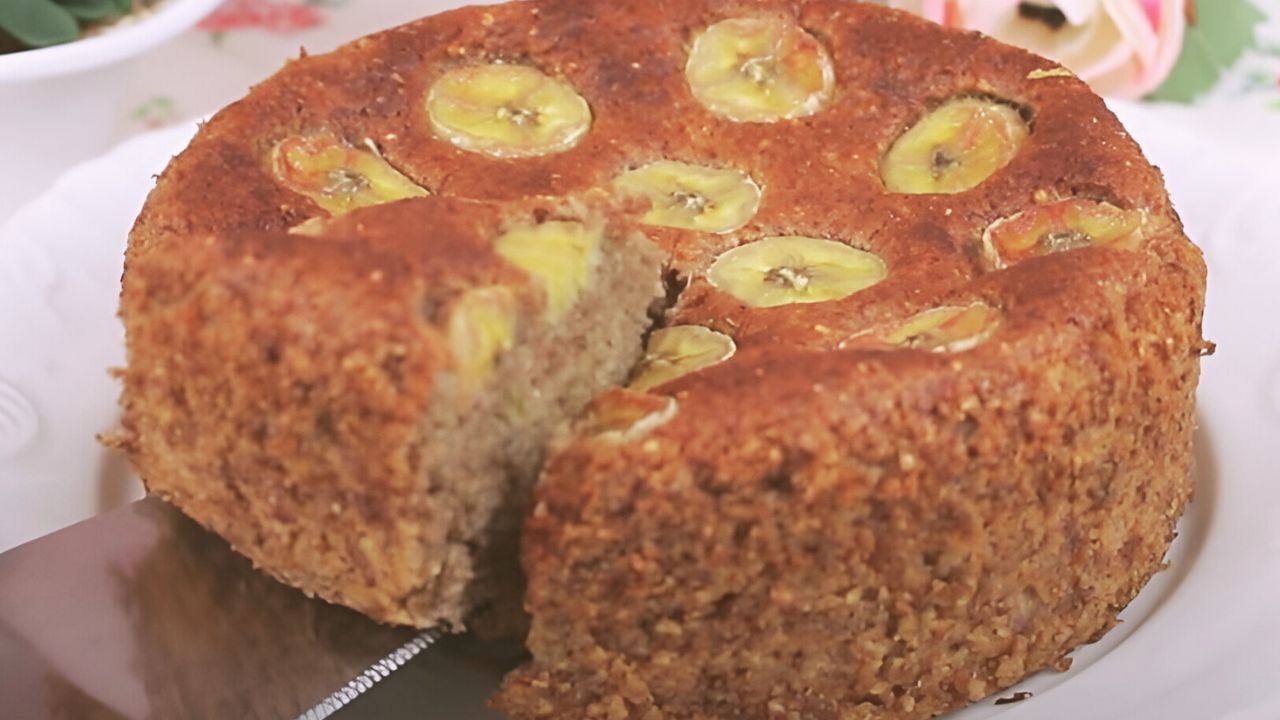 Oat Cake with Banana