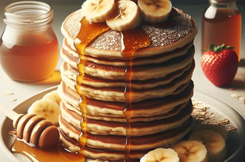 Banana Pancake with Oats