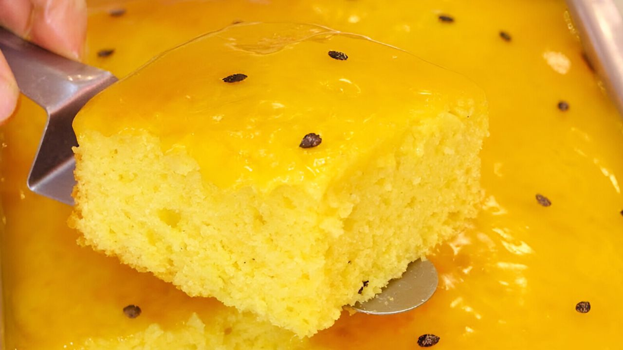 Passion fruit cake