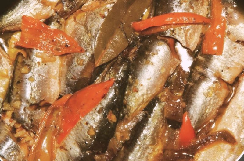 Sardine made in pressure cooker