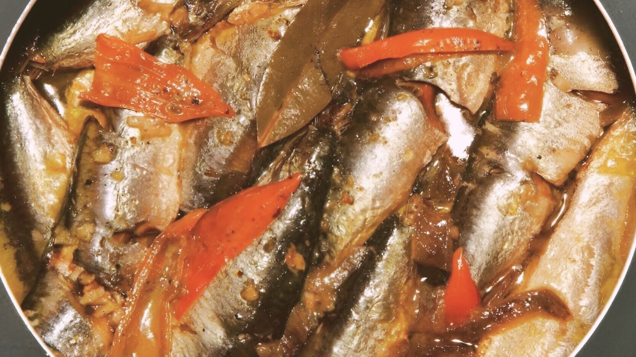 Sardine made in pressure cooker