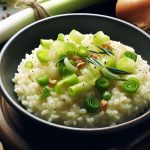 Risotto De Poró Garlic
