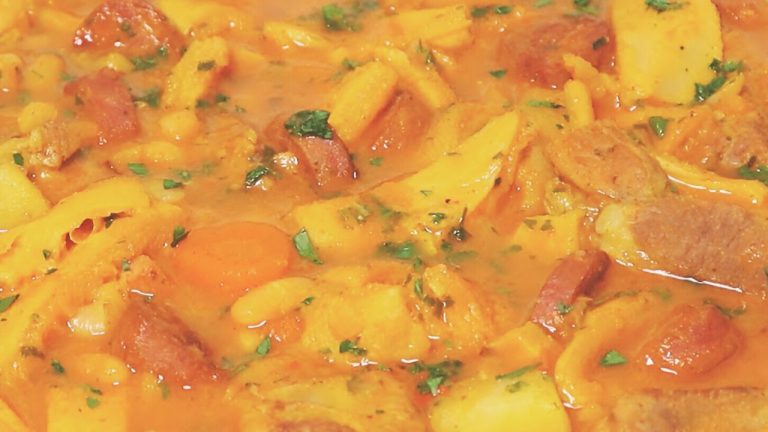 Dobradinha with white beans