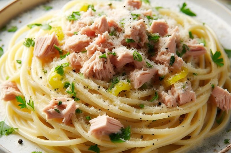 Pasta with tuna