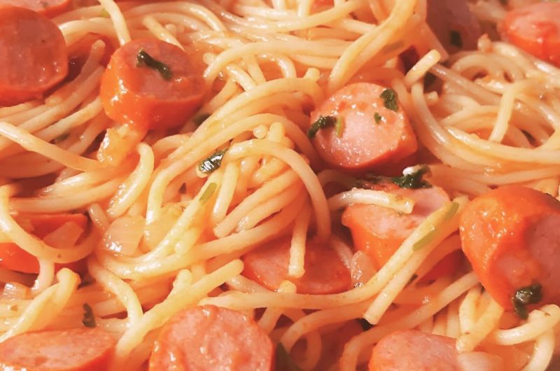 Pasta with sausage