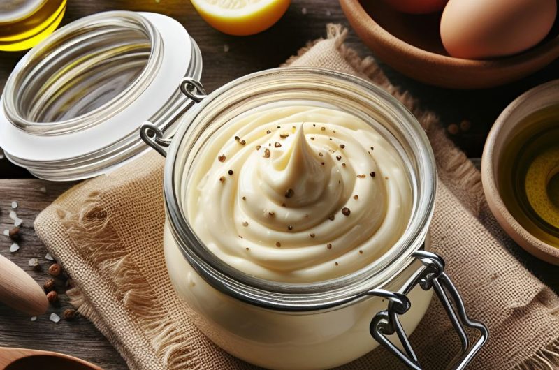 Mayonnaise with Boiled Egg