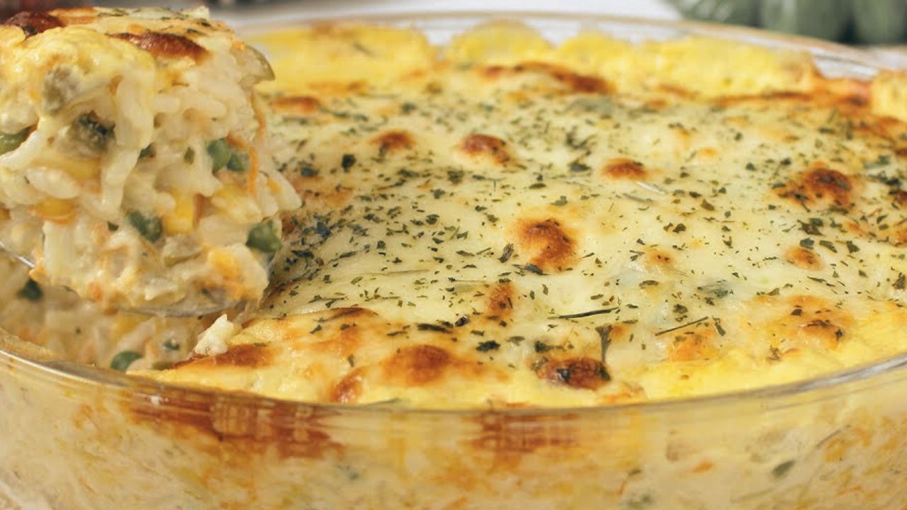 Creamy Baked Rice