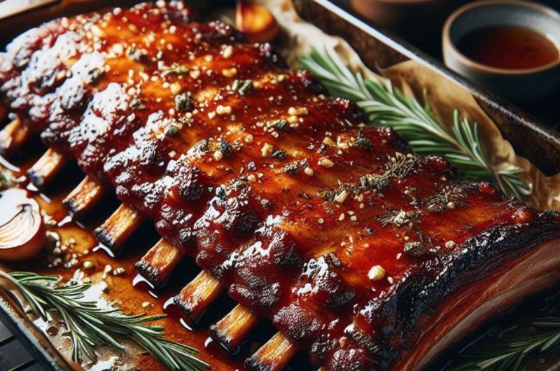 Oven Baked Pork Ribs